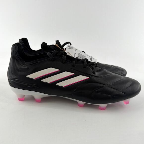 Adidas Unisex Core Black Pink 2 Copa Pure.1 Firm Ground Boots Size M 9.5 W 10.5 main image 6